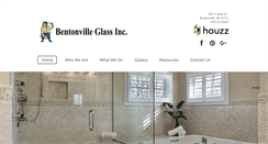 Desktop Screenshot of bentonvilleglass.com